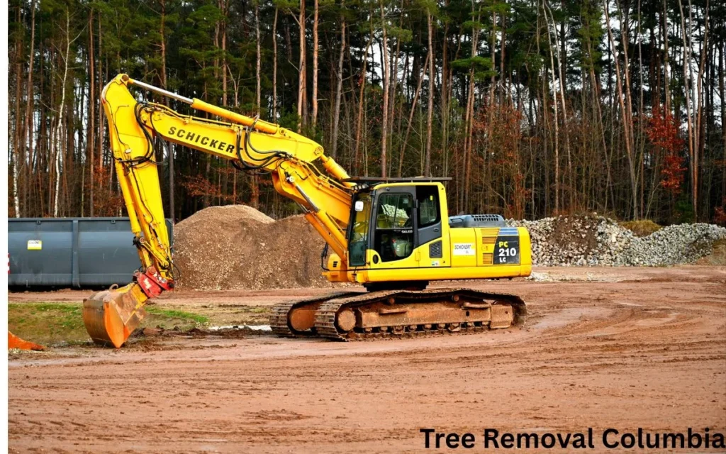 Land clearing in Columbia SC using modern equipment for residential and commercial site preparation